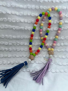 Multi-Color Soft Touch Dhikr Bead