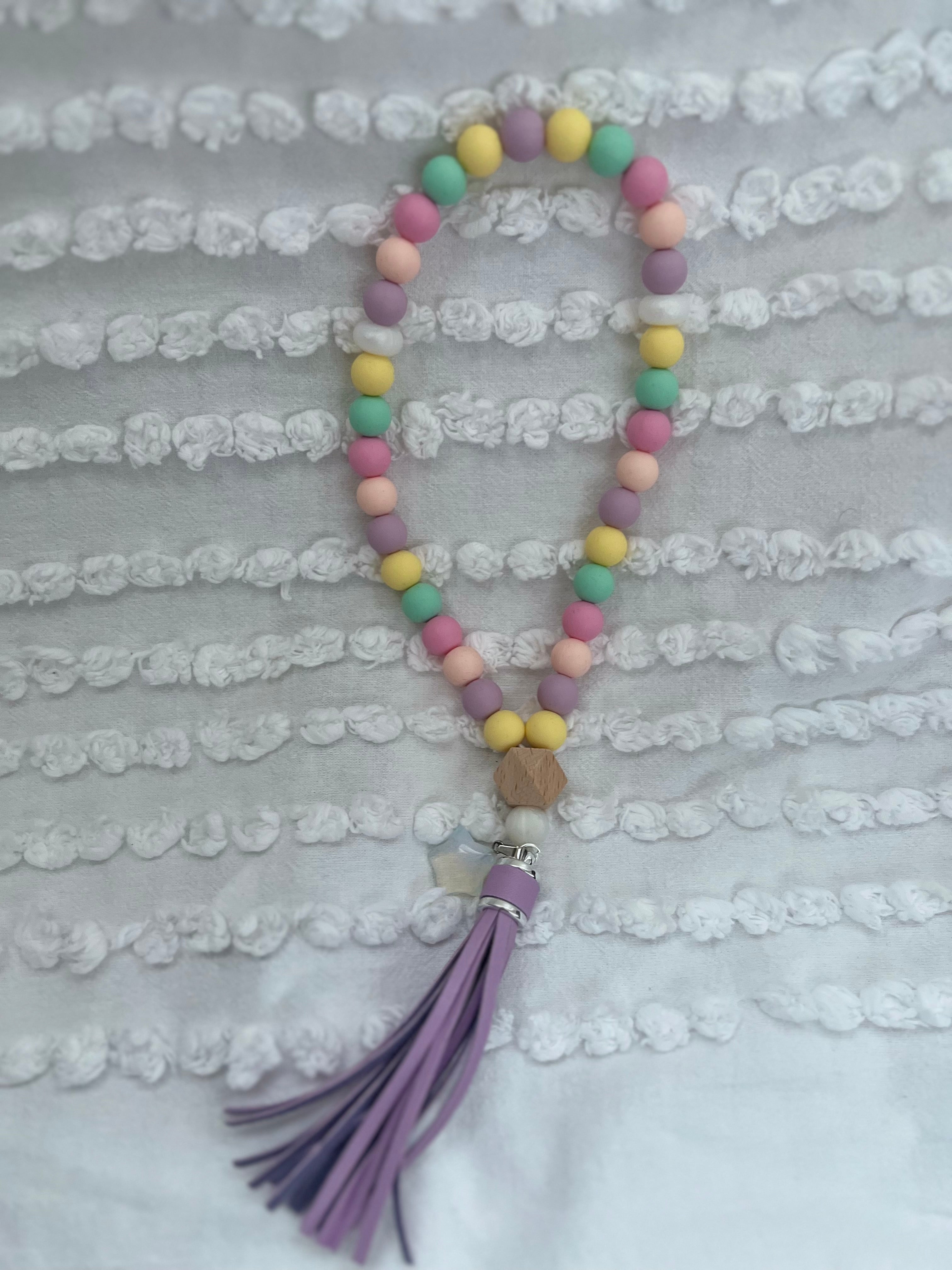 Multi-Color Soft Touch Dhikr Bead